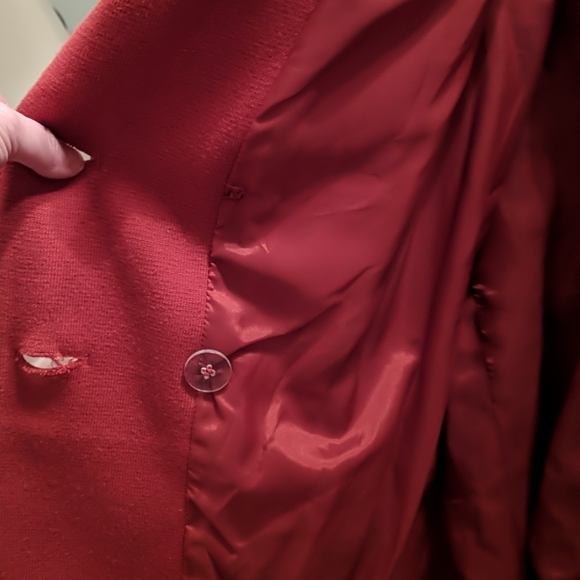 INC double breasted jacket w/jersey shirt - Picture 9 of 16